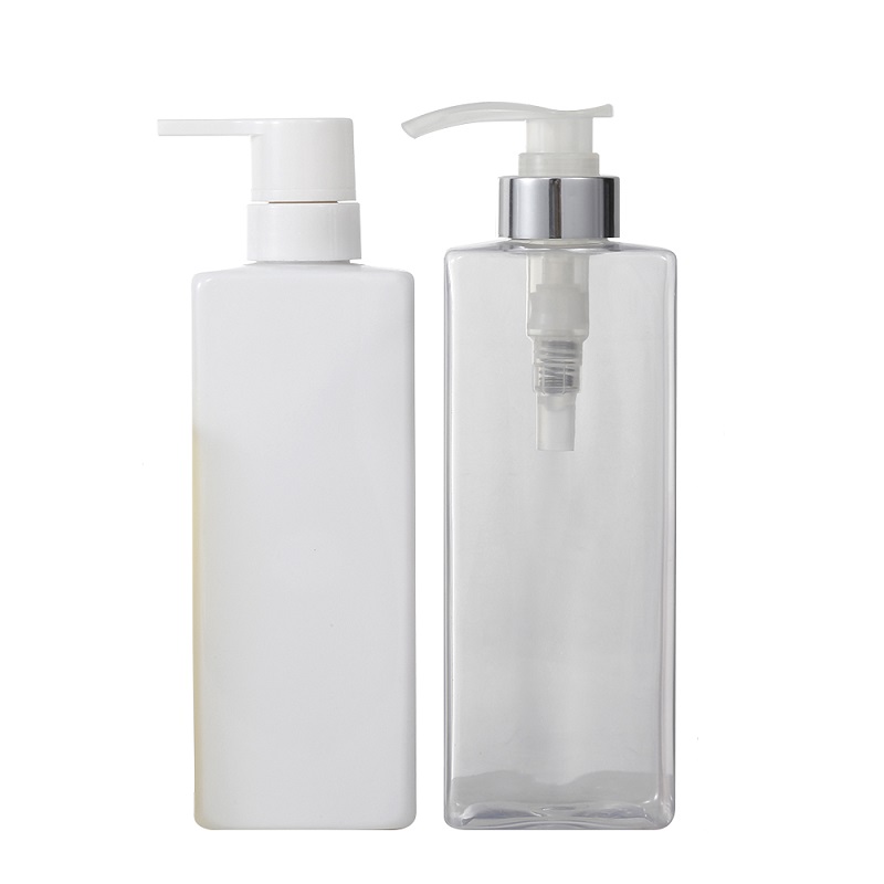 500ml rectangular plastic bottle